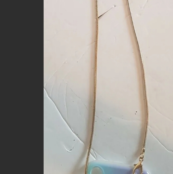 Core Audio Cotton Candy Pastel Crossbody Chain iPhone XR Case - Picture 6 of 8